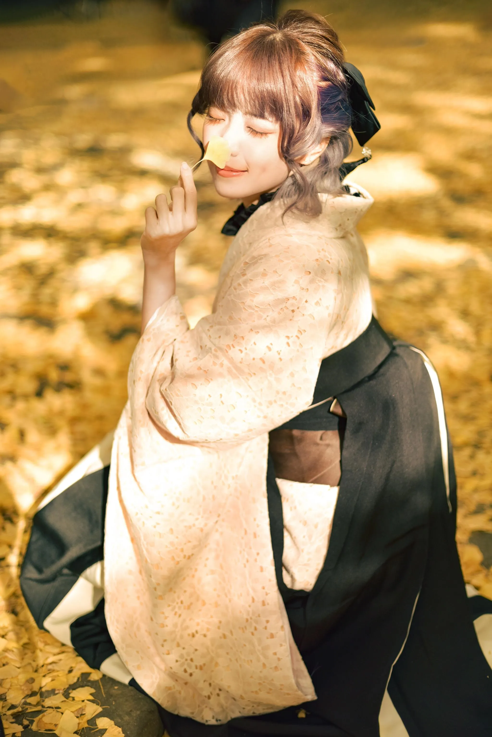 ElyEE子 – NO.130 23年11月订阅-Ginkgo Hakama [38P]插图2